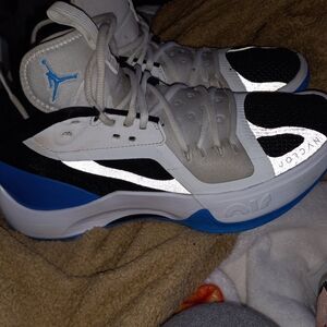 Nike Athletic Shoes - Black, White, Blue